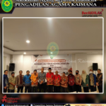 Selenggarakan BIMTEK Kesekretariatan, PTA Jayapura Harap Peserta Bijak Dalam Pengelolaan Anggaran.