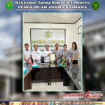 Ketua Pengadilan Agama Kaimana Jalin Kerjasama Dengan PT. POS Kaimana