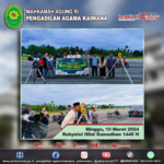 Ketua Pengadilan Agama Kaimana Hadir Dalam Rukyatul Hilal Ramadhan 1445 H di Bandara Utarom