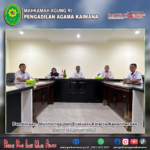 Tingkatkan Kinerja, Aparatur Pengadilan Agama Kaimana Ikuti Pembinaan Dan Monev Kinerja Tahun 2024  Oleh Pta Papua Barat